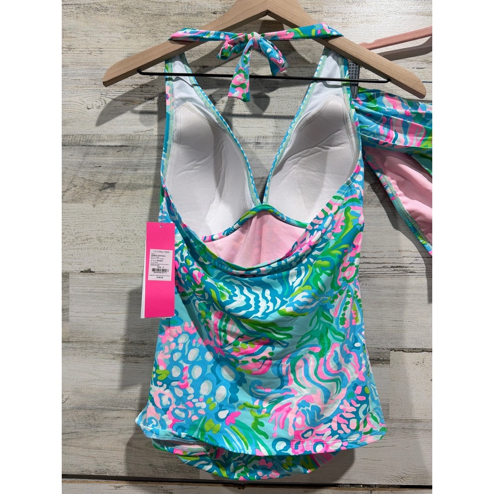 Lilly Pulitzer Tankini Swim Women 8 Top / 10 Bottoms Floral Tropical Resort NWT - Picture 6 of 11